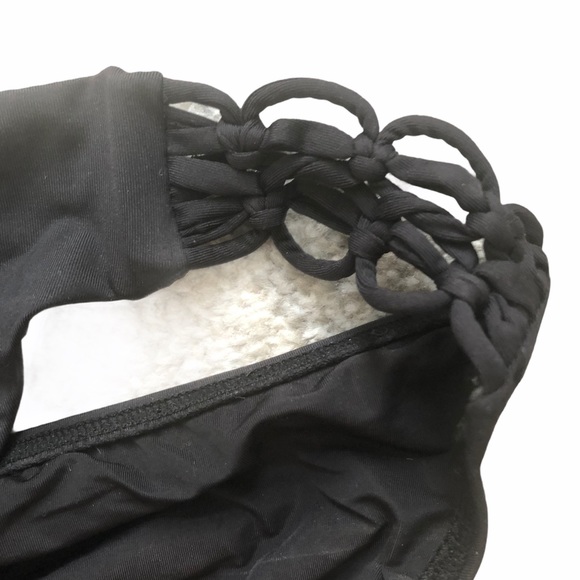 NWT BCBGMaxAzria sexy black bikini top & bottoms S - Picture 12 of 14